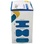HELP IT Blue Metal Detectable Plasters Bag/40 Fingertip/Knuckle