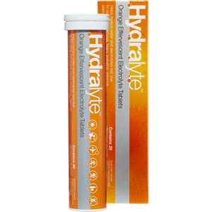 HYDRALYTE Effervescent Orange 20 Tablets